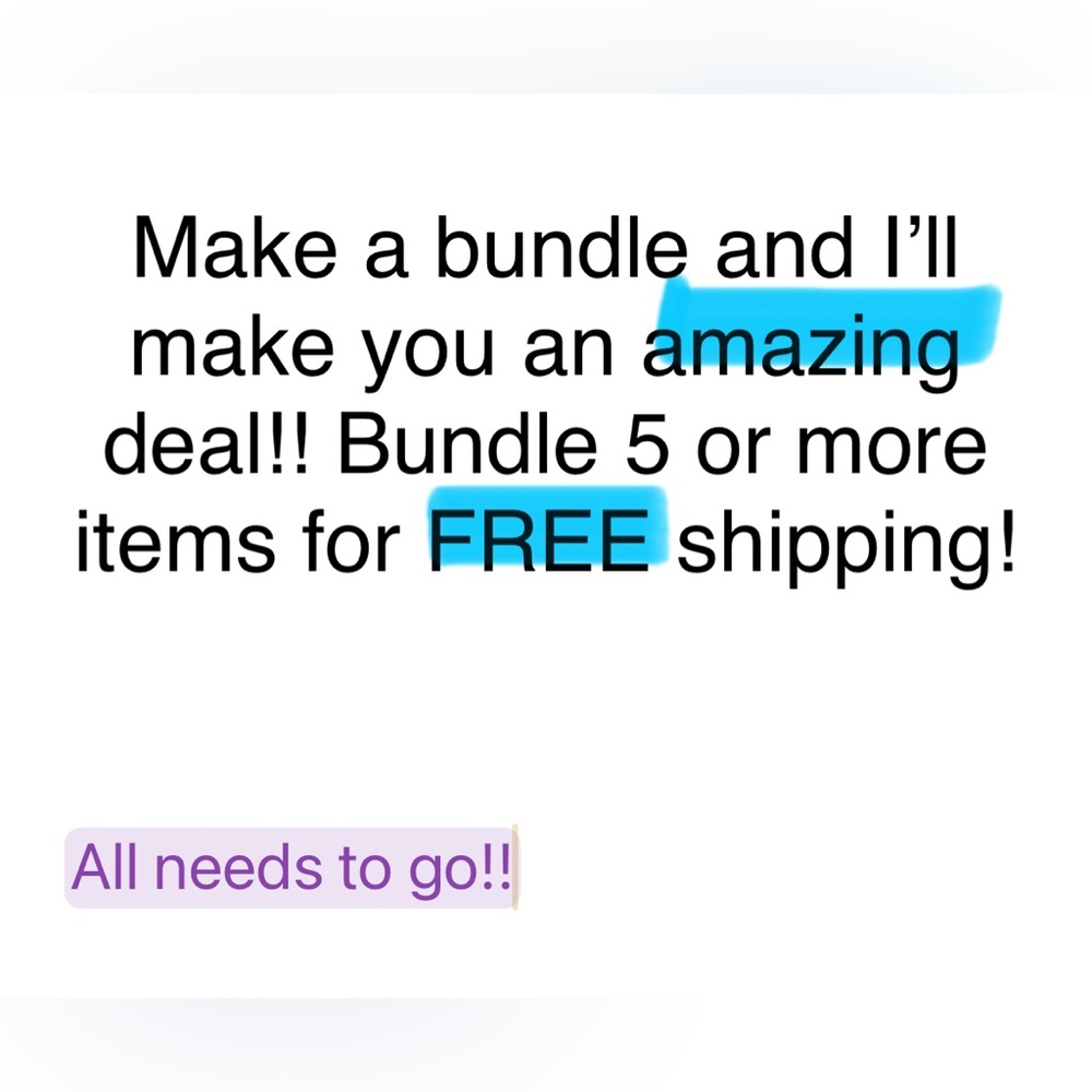 Promotional Bundle Offer